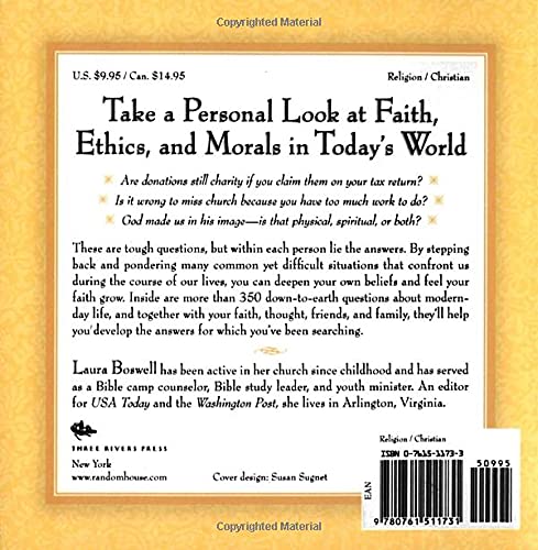 The Christian Book of Questions: 350 Questions to Explore Your Beliefs and Deepen Your Faith,Used