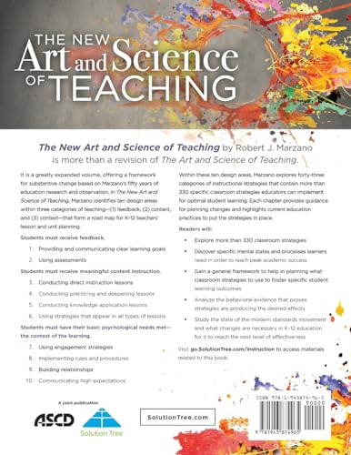 The New Art and Science of Teaching (More Than Fifty New Instructional Strategies for Academic Success) (The New Art and Science,New