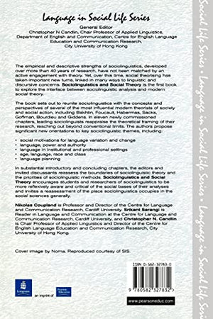 Sociolinguistics and Social Theory (Language in Social Life),Used