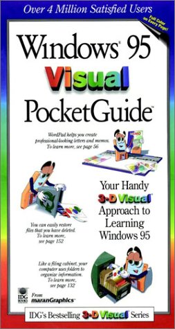 Windows 95 Visual Pocket Guide (Idgd 3D Visual Series),Used