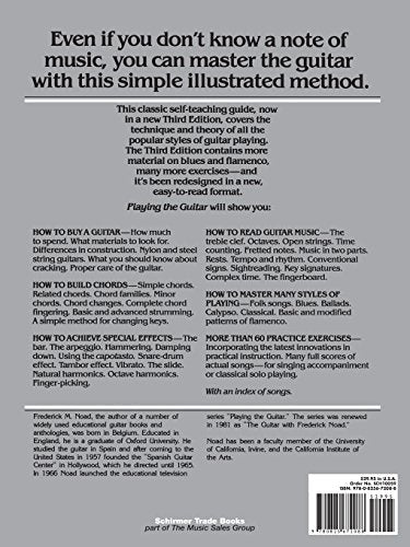 Playing The Guitar: A SelfInstruction Guide to Technique and Theory, Third Edition,Used