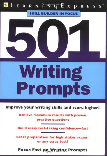501 Writing Prompts (LearningExpress Skill Builder in Focus),Used