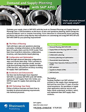 Demand And Supply Planning With Sap Apo (Sap Press)