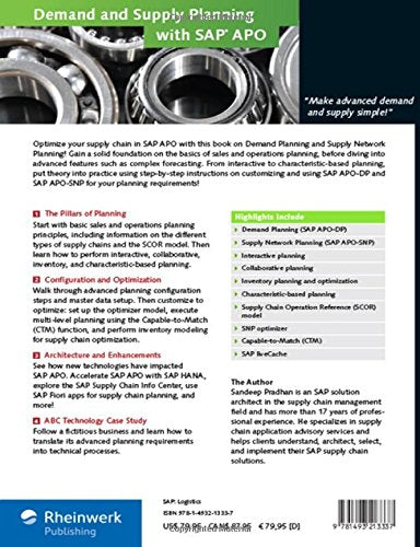 Demand And Supply Planning With Sap Apo (Sap Press)