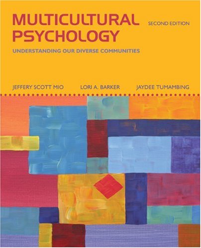 Multicultural Psychology,Used