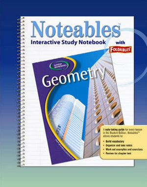 Glencoe Geometry, Noteables: Interactive Study Notebook With Foldables (Merrill Geometry)