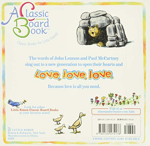 All You Need Is Love (Classic Board Books),New