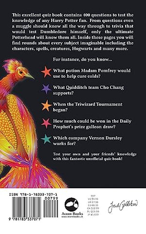 Harry Potter  The Ultimate Quiz Book,Used