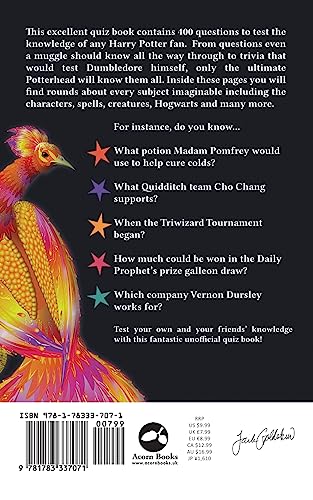 Harry Potter  The Ultimate Quiz Book,Used