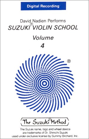 Suzuki Violin School, Vol 4: Digital Recording, Cassette,New