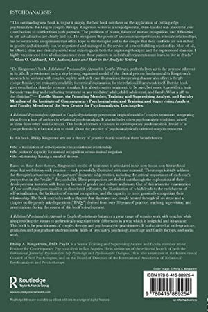 A Relational Psychoanalytic Approach to Couples Psychotherapy (Relational Perspectives Book Series),Used