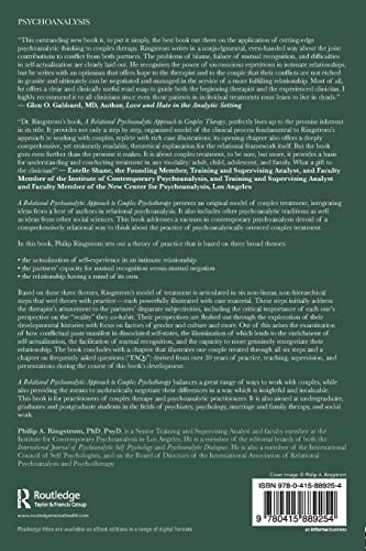 A Relational Psychoanalytic Approach to Couples Psychotherapy (Relational Perspectives Book Series),Used