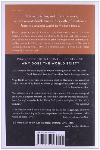 Why Does The World Exist?: An Existential Detective Story,Used