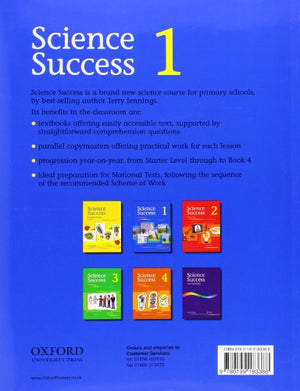 Science Success: Level 1: Pupils' Book 1: Pupil's Book Level 1,Used