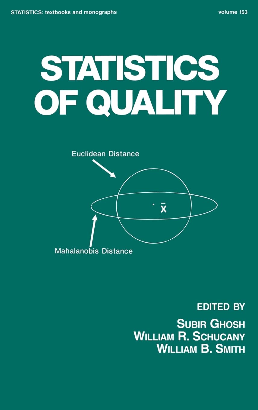 Statistics of Quality (Statistics: A Series of Textbooks and Monographs),Used