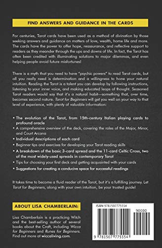 Tarot for Beginners: A Guide to Psychic Tarot Reading, Real Tarot Card Meanings, and Simple Tarot Spreads (Divination for Beginn,New