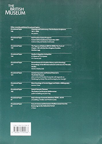 Catalogue of Punic Stelae in The British Museum (British Museum Research Publications),Used
