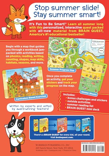 Summer Brain Quest: Between Grades K & 1,New