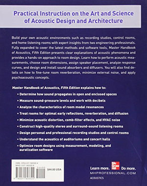 Master Handbook of Acoustics,Used