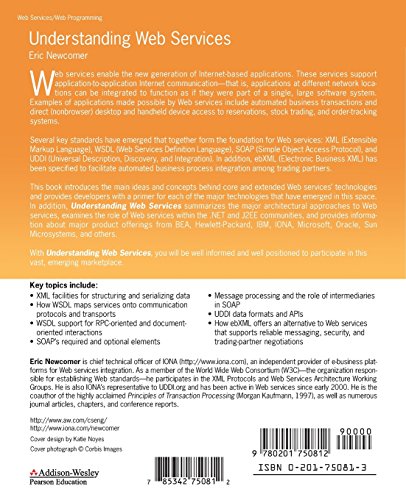 Understanding Web Services: XML, WSDL, SOAP, and UDDI,New