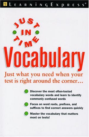 Just In Time Vocabulary,Used