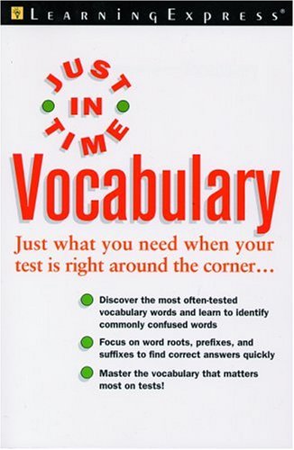 Just In Time Vocabulary,Used