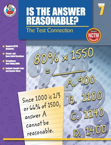 Is the Answer Reasonable?, Grade 7,Used