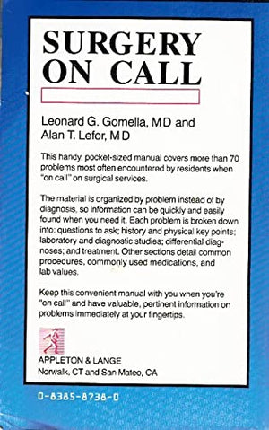 Surgery on Call,Used