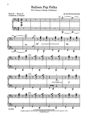 Balloon Pop Polka: Sheet (Keyboard Ensemble Series),Used