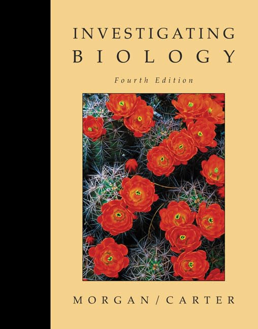 Investigating Biology (4th Edition),New