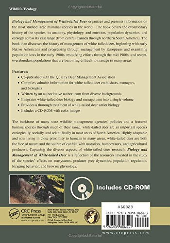 Biology and Management of Whitetailed Deer,Used
