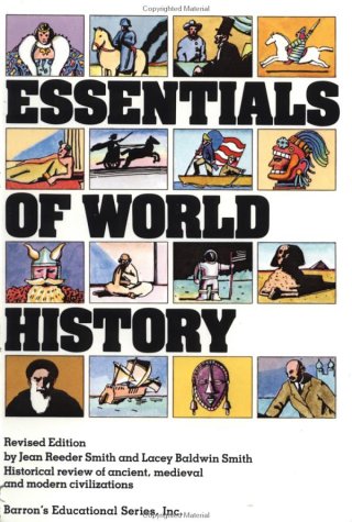Essentials of World History (Barron's Essentials ; The Efficient Study Guides),Used