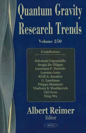 Quantum Gravity Research Trends V. 250 (Horizons in World Physics),Used
