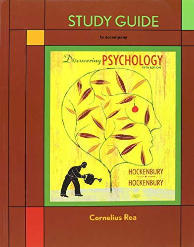 Discovering Psychology and Study Guide,Used