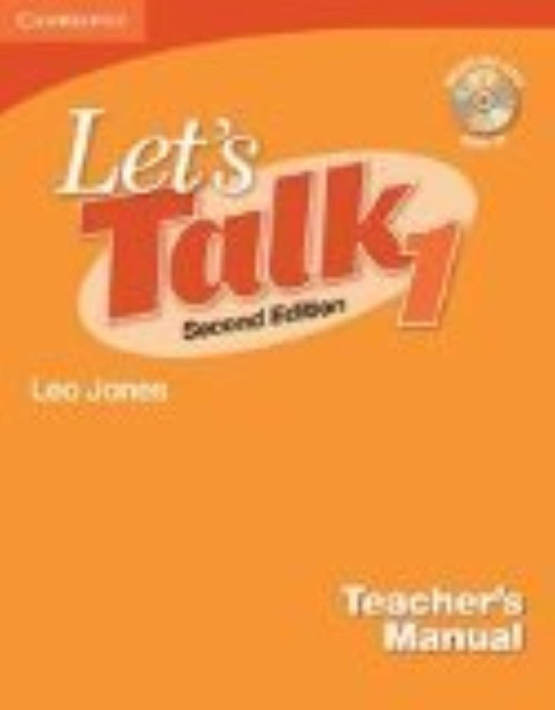 Let'S Talk Level 1 Teacher'S Manual With Audio Cd (Let'S Talk Second Edition),Used