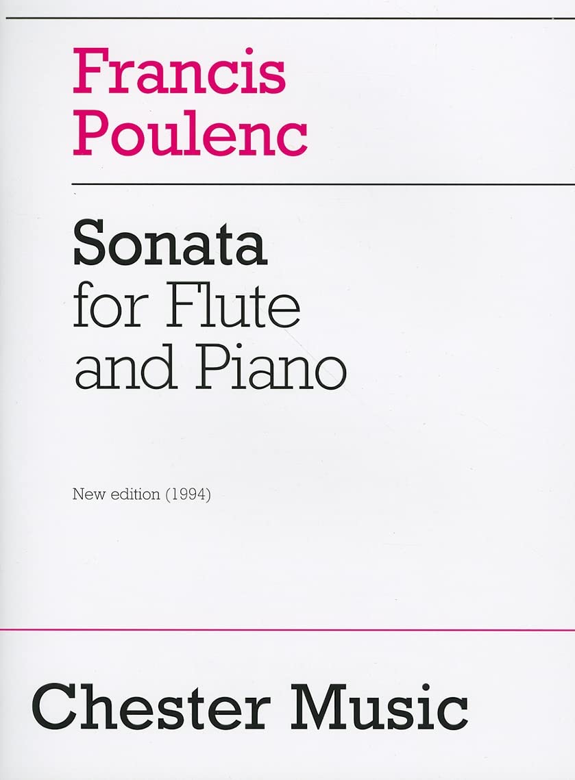 Sonata for Flute and Piano: Revised Edition, 1994,New