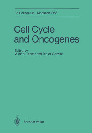 Cell Cycle and Oncogenes: 10.12. April 1986 (Colloquium der Gesellschaft fr Biologische Chemie in Mosbach Baden, 37),Used