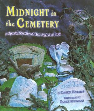 MIDNIGHT IN THE CEMETERY: A SPOOKY SEARCHANDFIND ALPHABET BOOK,Used
