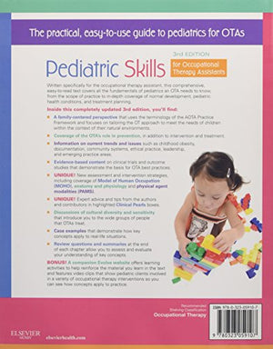 Pediatric Skills For Occupational Therapy Assistants,New