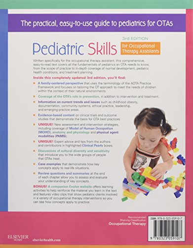 Pediatric Skills For Occupational Therapy Assistants,New