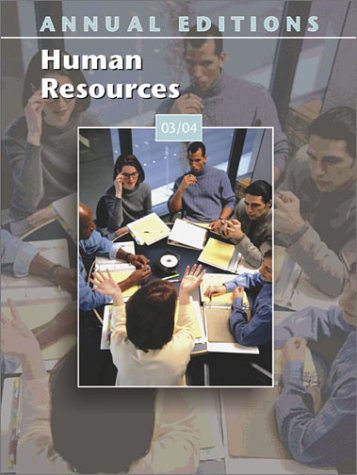 Annual Editions: Human Resources 03/04,Used