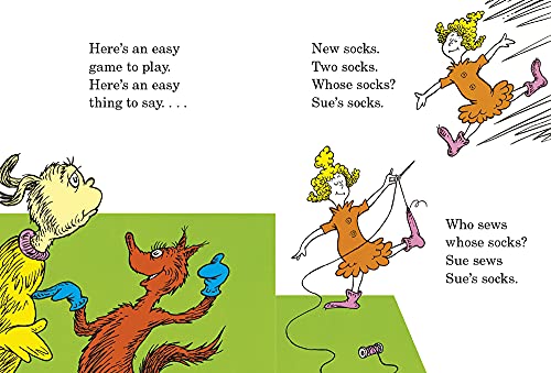 Fox in Socks: Dr. Seuss's Book of Tongue Tanglers (Bright & Early Board Books),New