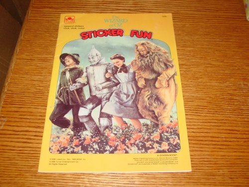 Wizard Of Oz Sticker Fun,Used