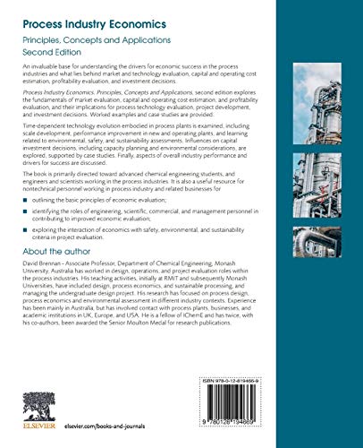 Process Industry Economics: Principles, Concepts and Applications,Used
