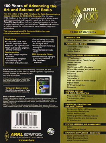 The ARRL Handbook for Radio Communications, 2014,Used
