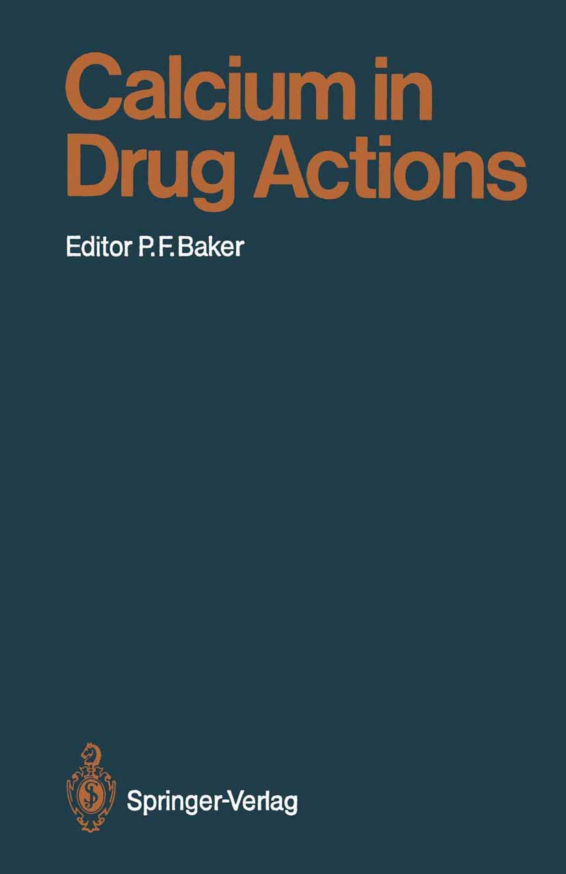 Calcium In Drug Actions (Handbook Of Experimental Pharmacology, 83),Used