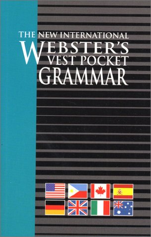 Vest Pocket Grammar, The New International Webster's,Used