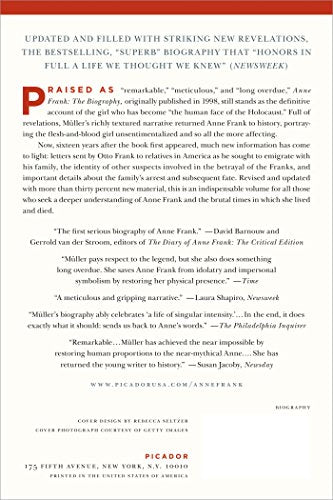 Anne Frank: The Biography: Updated And Expanded With New Material