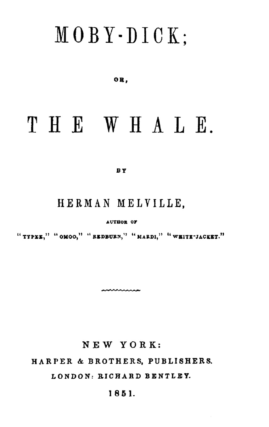 Mobydick, Or, The Whale,Used