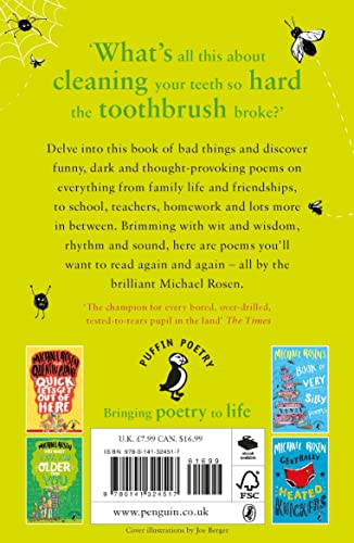 Michael Rosen's Big Book of Bad Things,Used